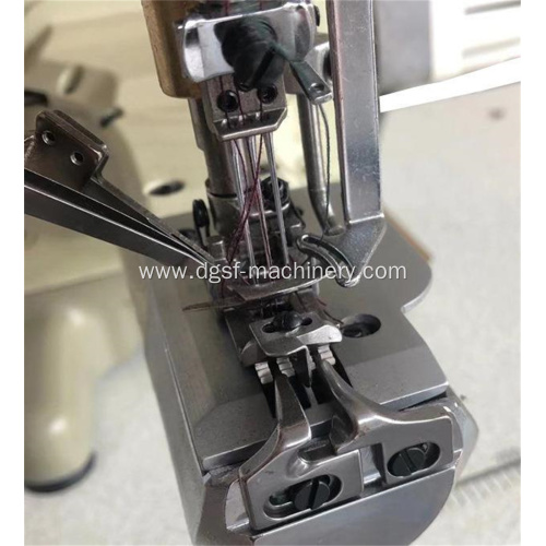 4 Needle 6 Thread Straight Arm Interlock Chain Stitch Sewing Machine DS-1500-4-6